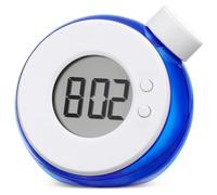 Horloge à Énergie Hydraulique Bleue, sans Pile, pour Bureau et Chambre | Plastique et Composant Électronique, Économie D’énergie, Décor de Chevet, Boîte Incluse, pour Eau du Robinet