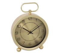 Atmosphera - Horloge à Poser Irina métal doré h19cm
