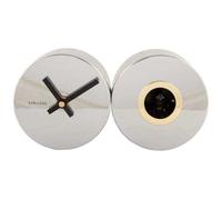 Horloge à poser en métal Duo Cuckoo
