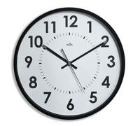 Horloge à quartz - ORIUM - Noir - Ø30 cm - Mouvement quartz silencieux - Verre minéral