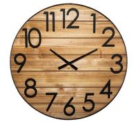Horloge ""Abby"" bois D70cm - Atmosphera Créateur d'intérieur