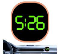 Horloge Adhésive Affichage Heure LED Portable, Écran LCD Clair Pour Tableau
