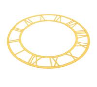 Horloge Adhésive Ronde à Cadran Miroir Acrylique pour Salon Hôtel