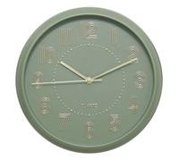Horloge Alizee vert olive D30cm - Atmosphera Créateur d'intérieur