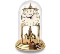 AMS 1201 Horloge de table avec pendule rotatif Horloge annuelle à pendule rotatif Laiton optique doré