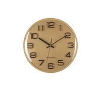 Horloge analogique Karlsson 3D Numbers Doré 4,5x30,5 cm