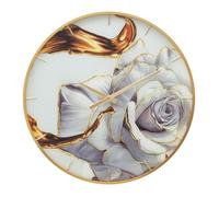 Horloge murale Mauro Ferretti en verre rose multicolore, 60 x 5 cm