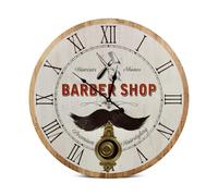 Horloge ancienne balancier barber shop