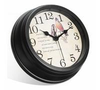 Horloge avec camera espion Full HD 1080P Wifi oiseaux ronde