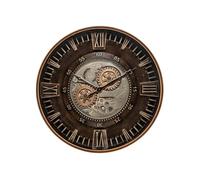 - Horloge avec mécanisme en métal - Diam 59 cm - Marron