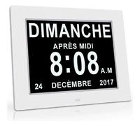Horloge Calendrier Blanc