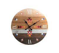 Amadeus Horloge murale en bois - Marron