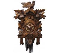 Horloge coucou mécanique traditionnel 8 jours oiseau animés 33 cm
