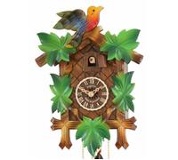 Horloge coucou mécanique traditionnel verdoyant 1 jour 22, 28 ou 35 cm option : Hauteur 28 cm