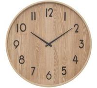 Atmosphera - Horloge murale Ivana - Bois clair - Ø55 cm - Style scandinave
