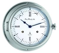 Horloge de bateau laiton chromé - Hermle Modèle : 35066-000132