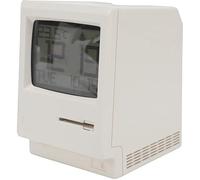 Horloge de bureau rétro au style pixel - Batterie 1200 mAh - ABS - 11x5 cm - Idéale pour les chambres et les bureaux