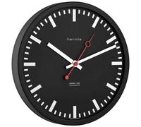 Horloge de gare à quartz en acier inoxydable - Hermle Modèle : 30471-742100
