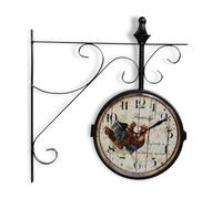 Horloge de gare ancienne double face