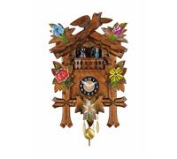 Horloge de la Forêt-Noire 5 feuilles, Oiseau avec Chant de coucou et Mélodie ...