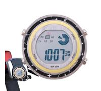 Horloge de - Montre à cadran lumineux, montre à montage sur, jauge de pilote à affichage lumineux | Horloge électrique de guidon universelle pour SUV voiture véhicule tableau de bord ut