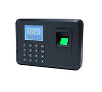 Horloge de pointage Bureau d'empreinte digitale biométrique Employé Temps de présence Code de la machine Mot de passe DC5V USB U CARTE avec sécurité renforcée