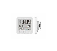 Infactory Horloge de salle de bains numérique avec thermomètre/hygromètre