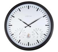 NeXtime - 4306ZW - Horloge Murale - 50,5cm - noir - Sunflower