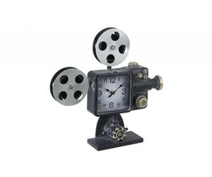 Horloge de table Caméra de cinéma Horloge de cheminée Horloge design décorative Horloges de collection Horloges cadeaux
