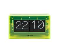 Horloge de table Karlsson Boxed Flip Jaune 7,1x11,7 cm