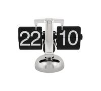 Karlsson Horloge de Table Small Flip - Noir - 9.5x21x16.5cm