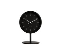 Horloge de table métalique Karlsson Stark Noir 22,5 cm