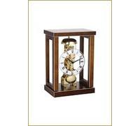Horloge de table noyer sonnerie à la cloche - Hermle Modèle : 23056-030791