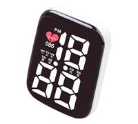 Horloge de tableau de bord LED - Mini horloge numérique étanche à coller avec affichage lumineux, minuterie intérieure auto-adhésive pour voiture, camion, SUV, camping-car, bateau, vélo, tableau de