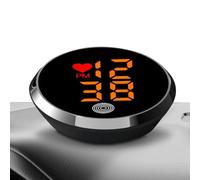Horloge de Tableau de Bord - Montre Adhésive pour Ventilation | Petit Affichage LED Temp Pour Voiture Camion Moto Sur Tableau De Bord Ou Aérateur