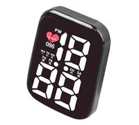 Horloge de tableau de bord | Montre LED lumineuse collante étanche | Mini horloges numériques - Convient pour tableau de bord de voiture, moto, bateau, vélo, camion, SUV et camping-car