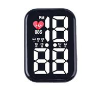 Horloge de tableau de bord pour voiture | Montre LED étanche et adhésive - Petite horloge numérique,Pour Tableau De Bord De Voiture Bateau Vélo Camion SUV Camping-Car Véhicule Camion SUV