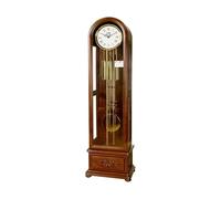 Horloge de Tribune de Sol, Horloge de Grand-père rétro, décoration de Salon, Horloge en Forme de dôme, Horloge rétro en Bois Massif, Horloge de Grand-père à l'ancienne, Horloge de Salon