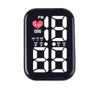 Horloge de voiture - Montre LED étanche à coller, petite horloge numérique adhésive pour tableau de bord de voiture, bateau, vélo, camion, SUV, camping-car, véhicule, camion, SUV, camping-car, protect