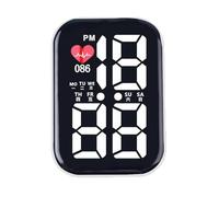 Horloge de voiture, montre LED étanche, mini horloge numérique, visibilité améliorée, pour tableau de bord de voiture, bateau, vélo, camion, SUV, RV, véhicule, camion, SUV, RV