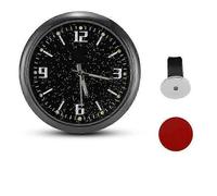 Horloge De Voiture Noire, Réveil Analogique, Affichage Rond, Pour Voiture, Camping-Car, Camion, Montage Sur Tableau De Bord, Horloges Électroniques À Quartz, Gadgets Pour Voiture