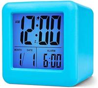 Horloge de voyage numérique - Bleu