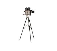 Paris Prix Horloge Design sur Pied - Camera Noir - 153 cm