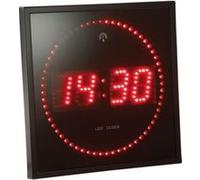 Horloge digital rouge avec radio pilotag