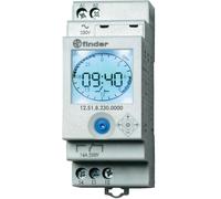 Horloge Digitale programmes journalier/hebdomadaire Finder 12.51.8.230.0000 N/A 1 pc(s) Blanc