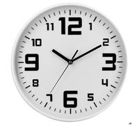 Atmosphera Horloge murale Silence D30 silencieuse 30 cm blanche