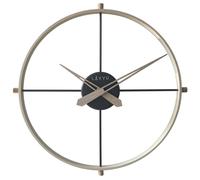 Horloge en bois clair élégante LAVVU LOFT au look industriel LCT4080