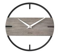 Horloge en bois Loft LCT4011, 35 cm
