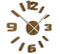 Horloge en chêne à coller 3D DIY EKO z54g 75 d-2-x, 75 cm