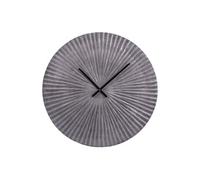 Horloge en métal soleil argent 59 cm - - Argent / Métallique - Aluminium